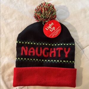 Christmas Beanie Naughty or Nice